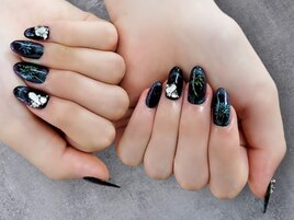 マグネット＆花火ネイル￥11,000