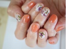 ネイル アトリエ コモード(nail atelier Comodo)/絵画ネイル [果実]