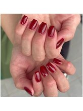 フレイムス アイラッシュ アンド ネイル(FRAMES)/ボルドーワンカラー