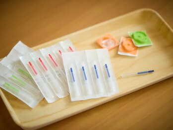 鍼灸整体ラクーナ/使用する鍼は髪の毛より細い！