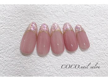 ココ ネイル サロン アンドスクール(COCO.NAIL SALON&SCHOOL)/ニュアンス フレンチ7550