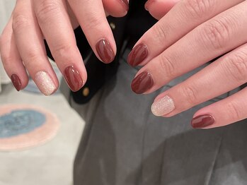 ネオイ(neo:i)/red brown × glitter