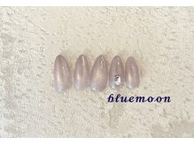 ブルームーン(bluemoon)/スクエアストーンネイル　¥5500