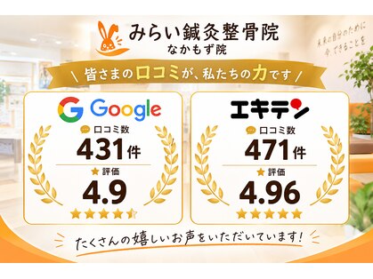 みらい鍼灸整骨院 なかもず院の写真