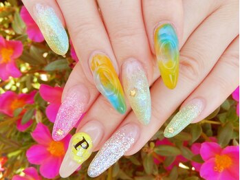 フラッシュネイル 梅田店/除去付アートし放題◇