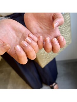 自爪育成ネイルケア