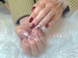 mag×flashアシメフレンチネイル