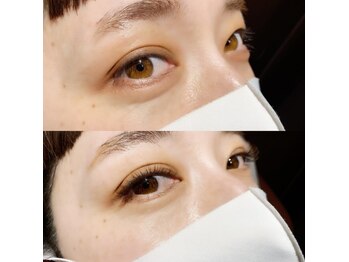 アーリーネイルズウィズアイラッシュ チャチャ小倉店(Early Nails With eyelash)/カラーフラットラッシュ100本