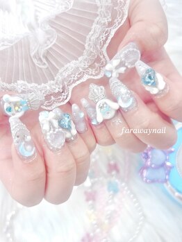 ファラウェイネイル(Faraway nail)/シナモンネイル☆