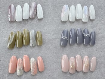 エイル ビューティ ホヌ(EIL beauty Honu)の写真/上品シンプル&オシャレな指先に♪こだわりNailで気分もUP*EILキャンペーンネイル【初回から何度でも¥4900】