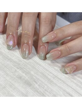 ラウレア(Laulea)/ピーチ×グリーン