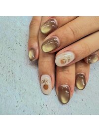 ワンポイントアートネイル