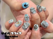 ネイルマフィア 原宿(NAIL MAFIA)/原宿ネイル/キャラネイル/3D