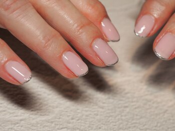 ピンク×スキニーフレンチ