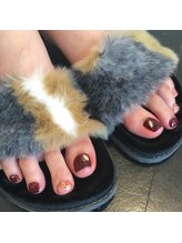 ネイルサロン レーヴ(NAIL SALON REVE)/秋冬も人気フットネイル