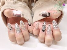 サロンドシエル(salon de ciel)/miumiu風ネイル