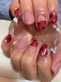 J nail◇タイダイネイル