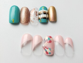 ナビネイル(Nabi nail)/ピーコックネイル