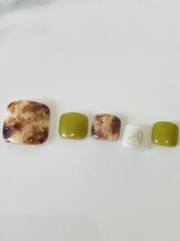 ウフネイル(ufu nail)/フットゴージャスデザイン