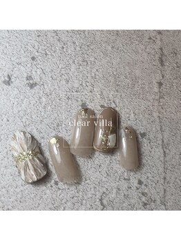 ネイルサロンクリアヴィラ(nail salon clear villa)/nuance designコース￥9990