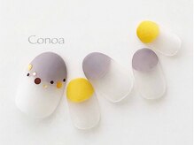 コノア(conoa)/マットフレンチネイル