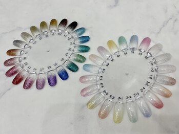 グリーディ 東山店(greedy)/ラメグラデーション