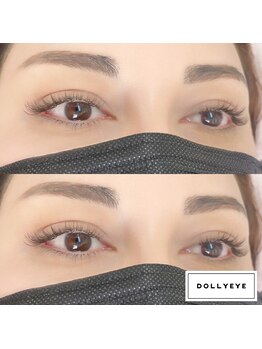 ドーリーアイ(DOLLY EYE)/シングルラッシュ上下付け放題