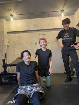 精神と時のジム/ペアトレーニング!