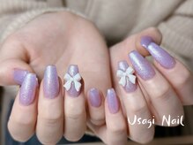ウサギネイル 新大久保店(usagi nail)/冬ネイル