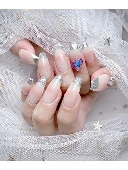 イフビューティー 上野御徒町店(If beauty)/チーク+ガラスフレンチ