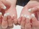 フォーネイル(For nail)の写真/【津山駅すぐ★】定額～持ち込みまで幅広いメニューを取り揃え♪指先を美しく魅せるシンプルネイルが得意＊