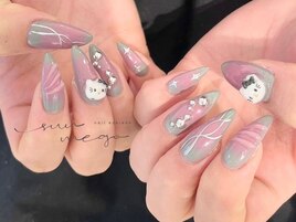 キャラクターネイル
