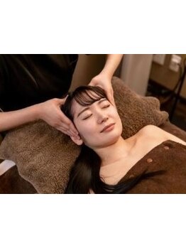 ヘッドスパで癒されたい