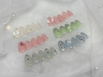 ロア ネイル(Loa_Nail)の写真/初回&4週間以内オフ無料！【今SNSで大人気★ウィッシュコア】カラーチェンジOK!無理なく通えるsalon★