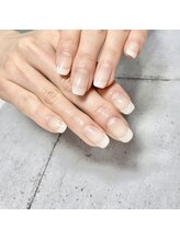 アネラ 麻生店(Anela)/クリアベースフレンチネイル