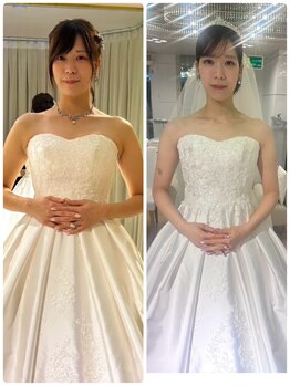 サロンドルフレ(salon de Reflet)/ドレスの印象がガラッと変わる