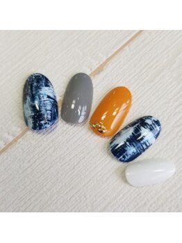 ネイルサロン クイル(QUILL)/7月デニム(2)