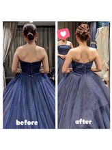 美容矯正専門サロン アカデミア(ACADEMIA)/花嫁様before after　#天使の羽