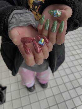 Mネイルアンドカフェ シェレステ/ギラッッッ