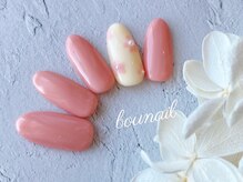 ボネール(nail ＆ eyelash Bounail)/シンプル　フラワー