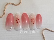 ノイプラス(Neu Plus)/定額￥6300　フラワーネイル