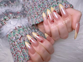 チェリーネイルフレンチネイル