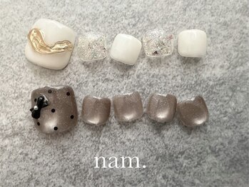 ナム(nam.)/FOOT定額デザイン★オフ込6000円
