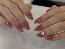 ワンカラー＋ビジュー