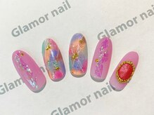 グラマーネイル(Glamor nail)/アンテーク×パッション