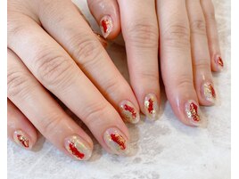 ～塗りかけネイル～