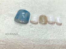 アバネイル 藤が丘(AVA NAIL)/【夏カラーニュアンスネイル】