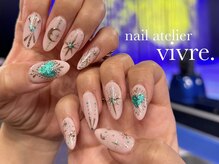 ヴィーヴル(vivre.)/海外ネイル/ジュエリー/ハート