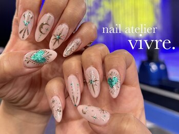ヴィーヴル(vivre.)/海外ネイル/ジュエリー/ハート