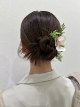 アトリエはるか アミュプラザ鹿児島店/ヘアセット¥3520（税込）